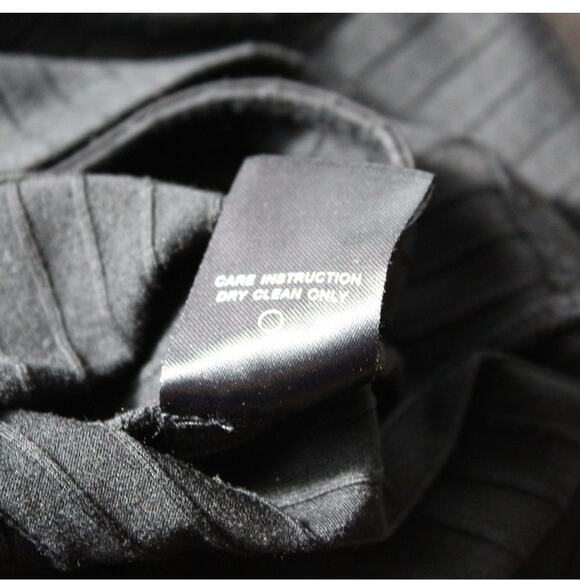 Lovers + Friends Cropped Ribbed Clea Cutout Long Sleeve Top Black Small - Picture 8 of 8